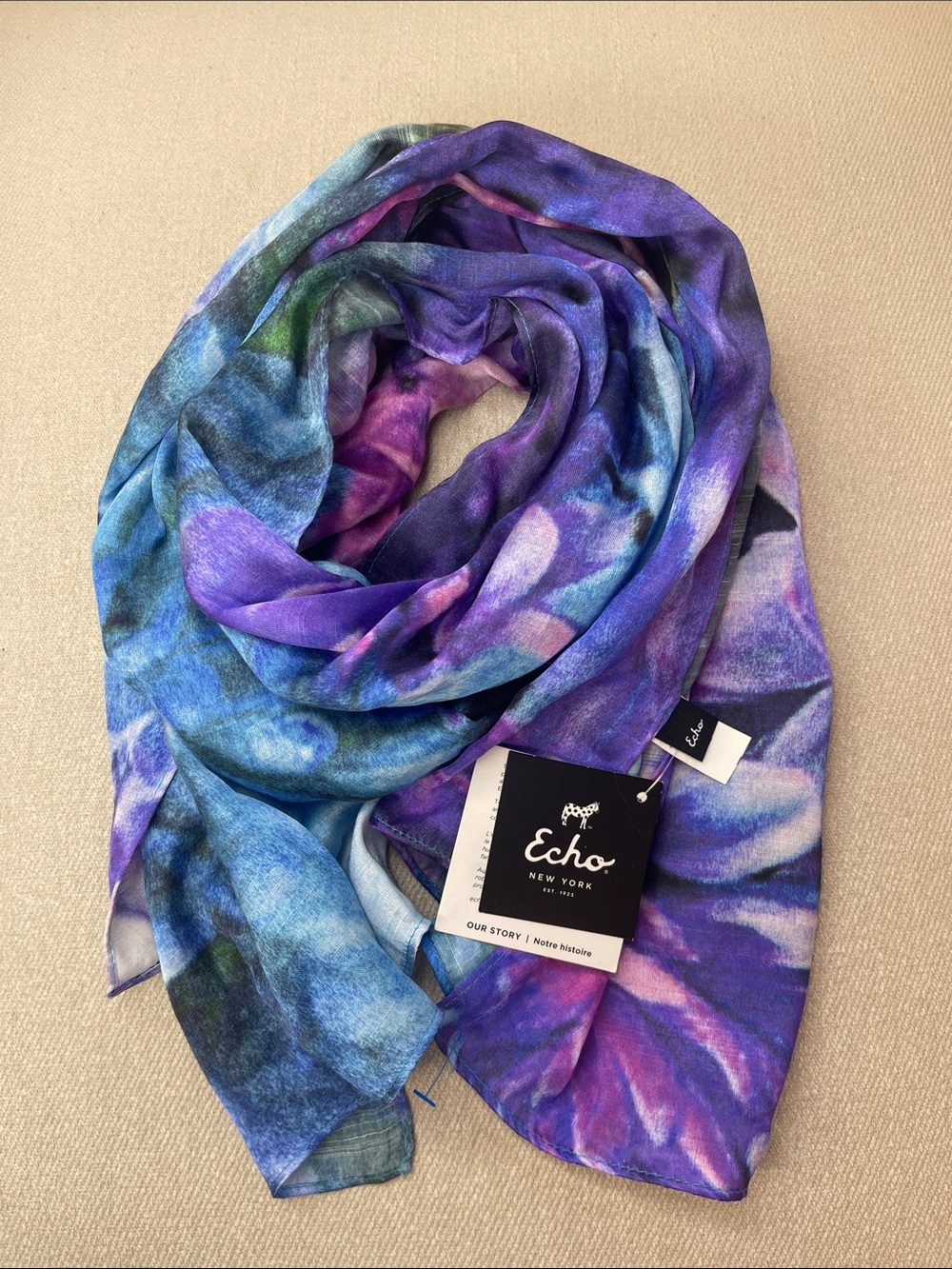 S18. Echo Scarf • 19 x 6'